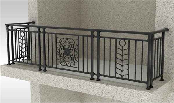 湖北焊接花陽臺(tái)護(hù)欄